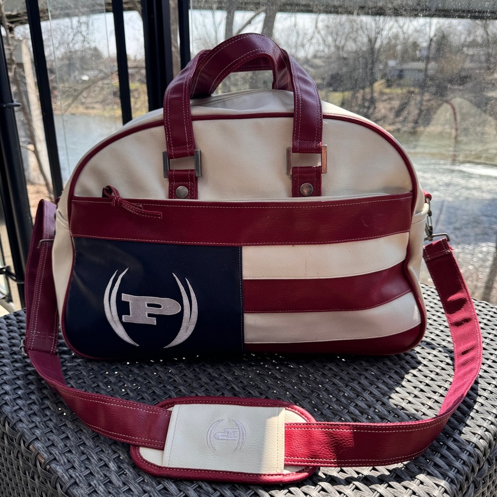 Phat Farm - Vintage 90s/Y2K Duffle Gym  Bag with Phat Farm Logo Streewear